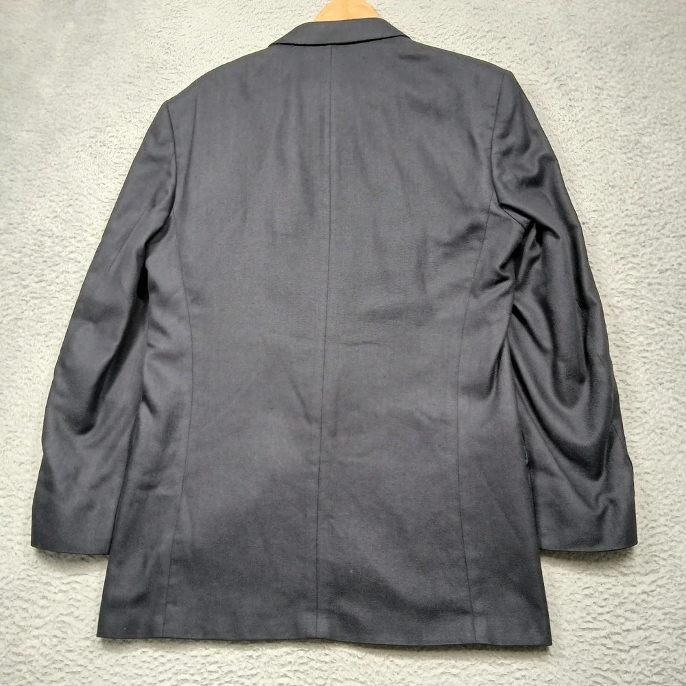 Oscar de la Renta sharp charcoal